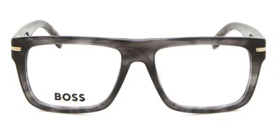 Hugo Boss Boss 1503 Men's Glasses, Grey, Size 53 In Black