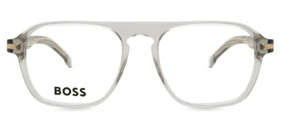 Hugo Boss Boss 1510 Men's Glasses, Clear, Size 52 In Gray