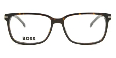 Hugo Boss Boss 1511 Men's Glasses, Tortoiseshell, Size 55 In Brown