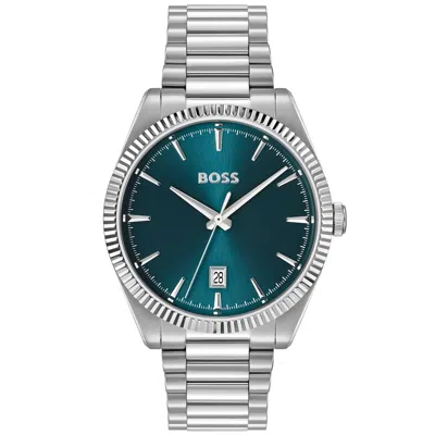 Hugo Boss Boss 1514309 Cheswick Watch Blue In Metallic