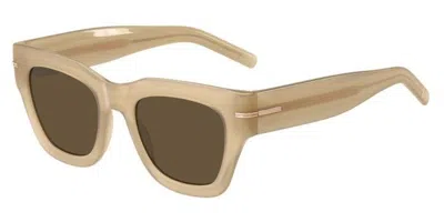 Hugo Boss Boss 1520/s 10a/70 Women's Sunglasses Brown Size 51