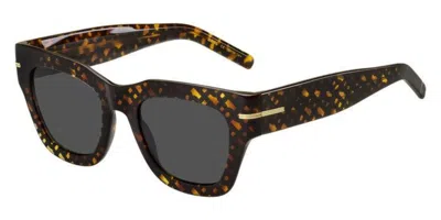 Hugo Boss Boss 1520/s 2vm/ir Women's Sunglasses Black Size 51 In Brown