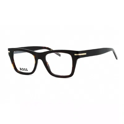 Hugo Boss Boss 1522 0086 00 Dark Havana 49mm In Pink