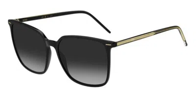 Hugo Boss Boss 1523/s 807/9o Women's Sunglasses Black Size 57