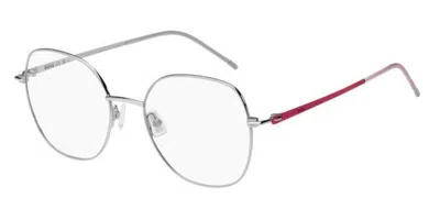 Hugo Boss Boss 1529 Avb Women's Glasses Silver Size 52 - Free Lenses - Blue Light Block Available In Gray