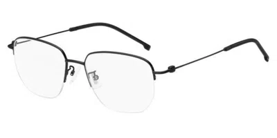 Hugo Boss Boss 1544/f Asian Fit Men's Glasses, Black, Size 54 In White