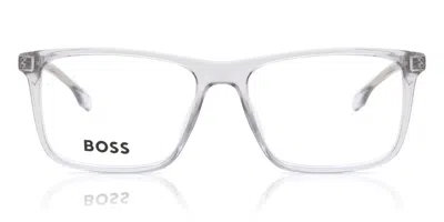 Hugo Boss Boss 1571 Men's Glasses, Clear, Size 56 In Gray