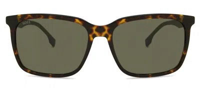 Hugo Boss Boss 1579/s Phw/2k Men's Sunglasses Tortoiseshell Size 57 In Brown