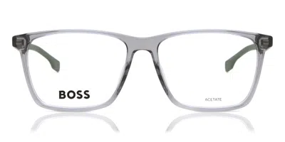 Hugo Boss Boss 1582 Men's Glasses, Clear, Size 56 In Gray