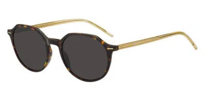 Hugo Boss Boss 1584/s Hjv/ir Women's Sunglasses Tortoiseshell Size 51 In Brown