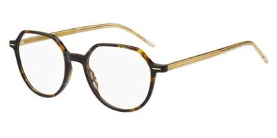 Hugo Boss Boss 1586 Women's Glasses, Tortoiseshell, Size 50 In Pink