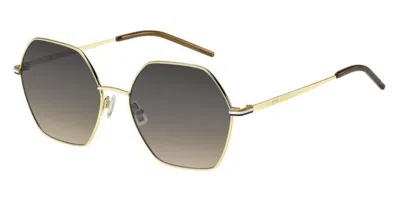 Hugo Boss Boss 1589/s J5g/pr Women's Sunglasses Gold Size 57