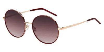 Hugo Boss Boss 1593/s Y11/uq Women's Sunglasses Gold Size 54