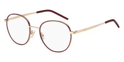 Hugo Boss Boss 1594 Women's Glasses, Gold, Size 51 In Burgundy