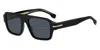 Hugo Boss Boss Flat Top Sunglasses, 53mm In Black