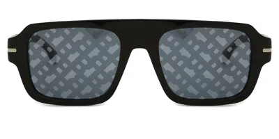 Hugo Boss Boss 1595/s 807/md Men's Sunglasses Black Size 53