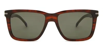 Hugo Boss Boss 1598/s Ex4/ir Men's Sunglasses Brown Size 55