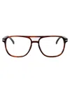 Hugo Boss Boss Brown Horn Acetate Glasses In Brown