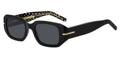 Hugo Boss Boss 1608/s 807/ir Women's Sunglasses Black Size 50