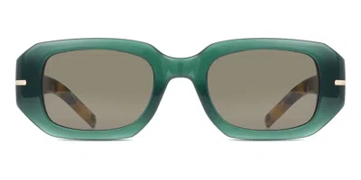 Hugo Boss Boss 1608/s Xgw/ir Women's Sunglasses Green Size 50