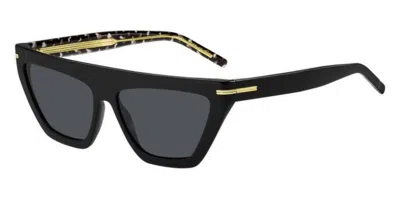 Hugo Boss Boss 1609/s 807/ir Women's Sunglasses Black Size 58