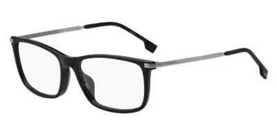 Hugo Boss Boss 1614/f Asian Fit 284 Men's Glasses Black Size 56 - Free Lenses - Blue Light Block Available