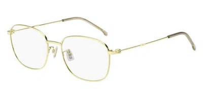 Hugo Boss Boss 1620/f Asian Fit Men's Glasses, Gold, Size 54 In Metallic