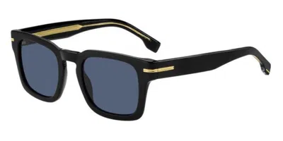 Hugo Boss Boss 1625/s 807/ku Men's Sunglasses Black Size 50