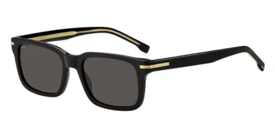 Hugo Boss Boss 1628/s 807/ir Men's Sunglasses Black Size 54