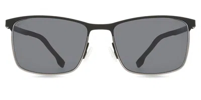 Hugo Boss Boss 1635/s Ti7/ir Men's Sunglasses Black Size 57