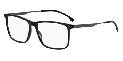 Hugo Boss Boss 1642 Ans Men's Glasses Black Size 57 - Free Lenses - Blue Light Block Available