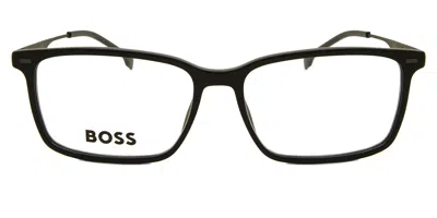 Hugo Boss Boss 1643 Ans Men's Glasses Black Size 55 - Free Lenses - Blue Light Block Available In Gray