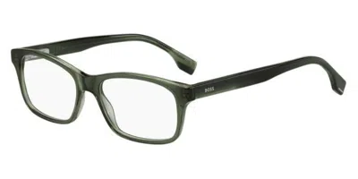 Hugo Boss Boss 1645 Men's Glasses, Green, Size 54 In Black