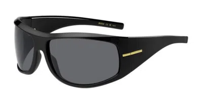 Hugo Boss Boss 1653/s 807/ir Women's Sunglasses Black Size 70
