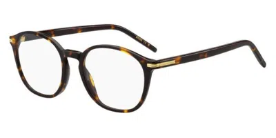 Hugo Boss Boss 1659 Women's Glasses, Tortoiseshell, Size 50 In Brown