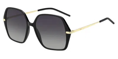 Hugo Boss Boss 1660/s 2m2/9o Women's Sunglasses Black Size 57