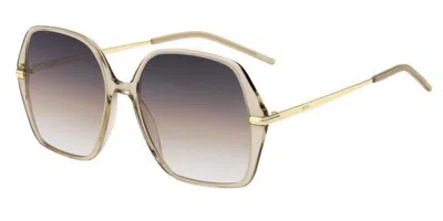 Hugo Boss Boss 1660/s 84a/pr Women's Sunglasses Brown Size 57