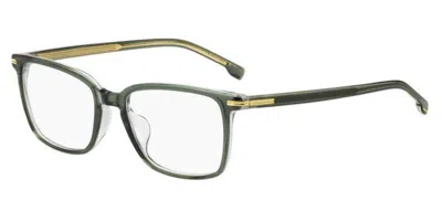 Hugo Boss Boss 1670/f Asian Fit Men's Glasses, Green, Size 55