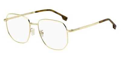Hugo Boss Boss 1672/f Asian Fit Men's Glasses, Gold, Size 56