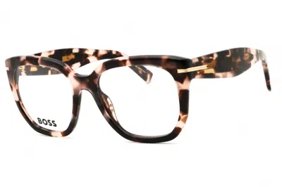 Hugo Boss Boss 1734 0ht8 00 Pink Havana 53mm In Multi