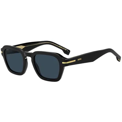 Hugo Boss Boss 1853 Sunglasses Black In Blue