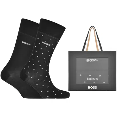 Hugo Boss Boss 2 Pack Gift Set Socks Black