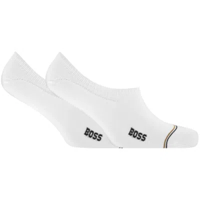 Hugo Boss Boss 2 Pack Iconic Socks White