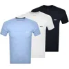 Hugo Boss Boss 3 Pack Crew Neck T Shirts In Multi