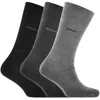 Hugo Boss Boss 3 Pack Crew Socks In Multi