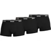 Hugo Boss Boss 3-pack Power Stretch Cotton Trunks In Black