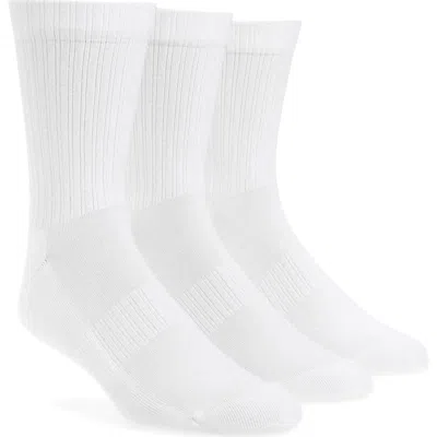 Hugo Boss Boss 3-pack Ribbed Crew Socks In White