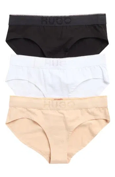 Hugo Boss Boss 3-pack Stretch Cotton Briefs In Multi