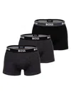 Hugo Boss Boss 3 Pack Boxer In Black