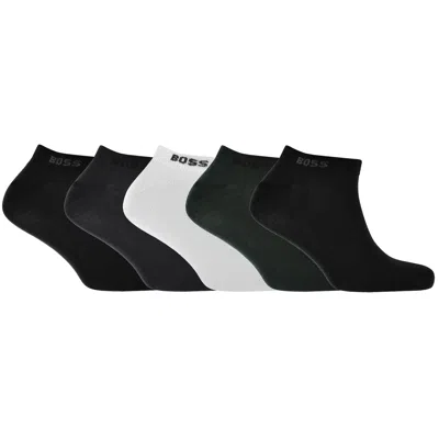 Hugo Boss Boss 5 Pack Ankle Socks Multi